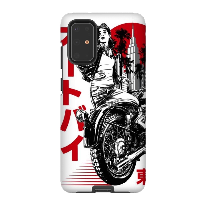 Galaxy S20 Plus StrongFit Urban Japanese Motorcycle by LM2Kone