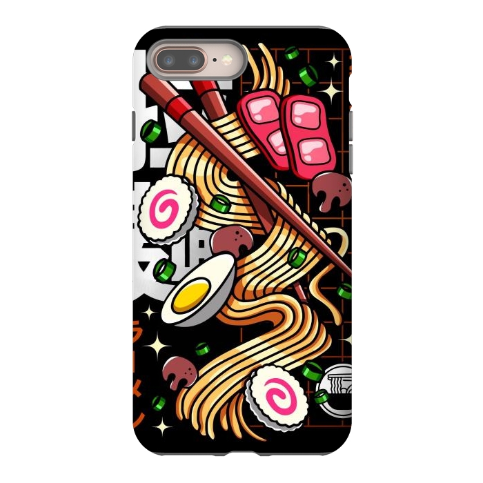 iPhone 7 plus StrongFit Japanese Ramen Noodles by LM2Kone