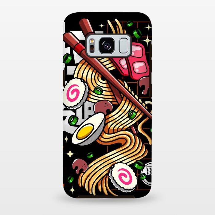 Galaxy S8 plus StrongFit Japanese Ramen Noodles by LM2Kone