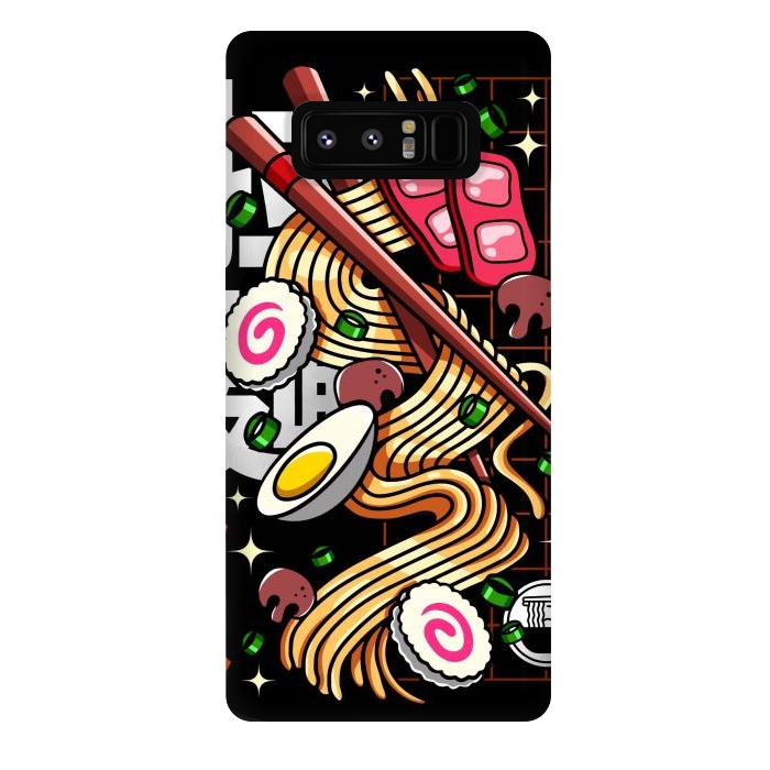 Galaxy Note 8 StrongFit Japanese Ramen Noodles by LM2Kone