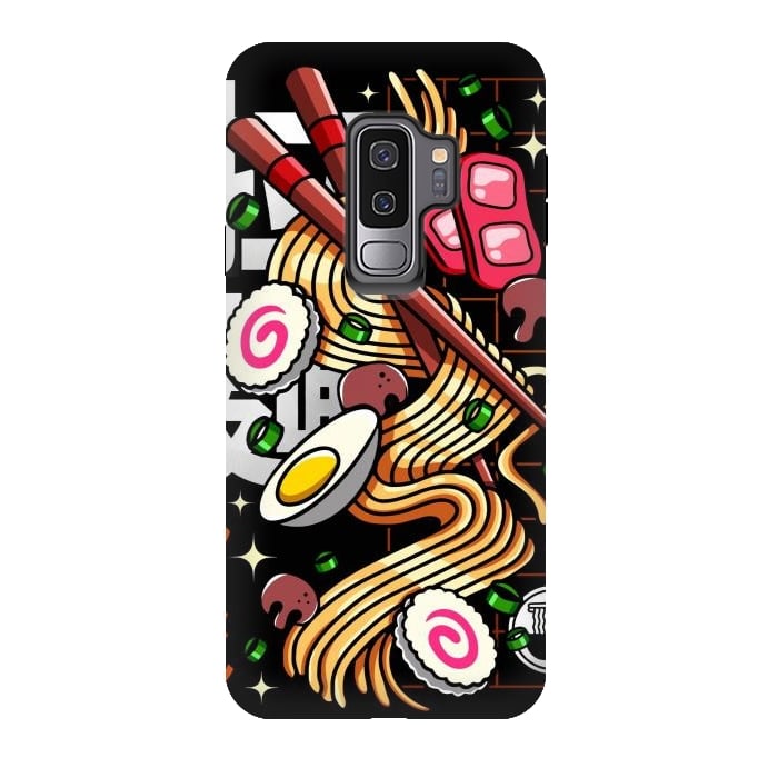 Galaxy S9 plus StrongFit Japanese Ramen Noodles by LM2Kone