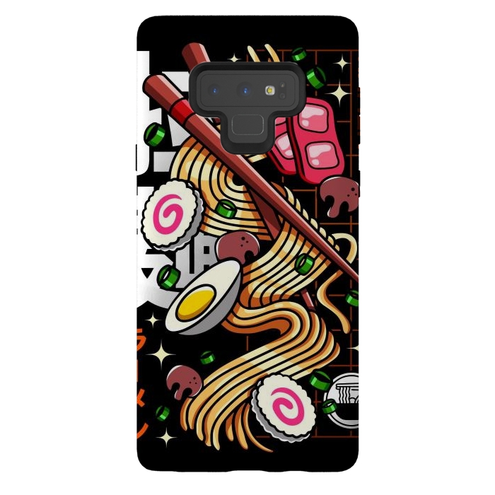 Galaxy Note 9 StrongFit Japanese Ramen Noodles by LM2Kone
