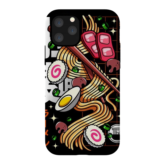 iPhone 11 Pro StrongFit Japanese Ramen Noodles by LM2Kone
