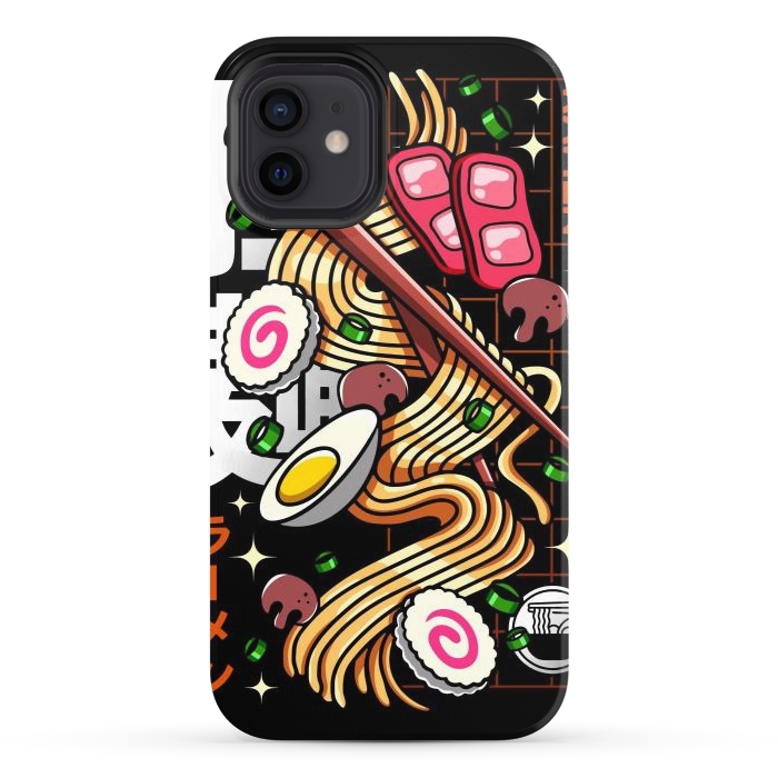 iPhone 12 StrongFit Japanese Ramen Noodles by LM2Kone