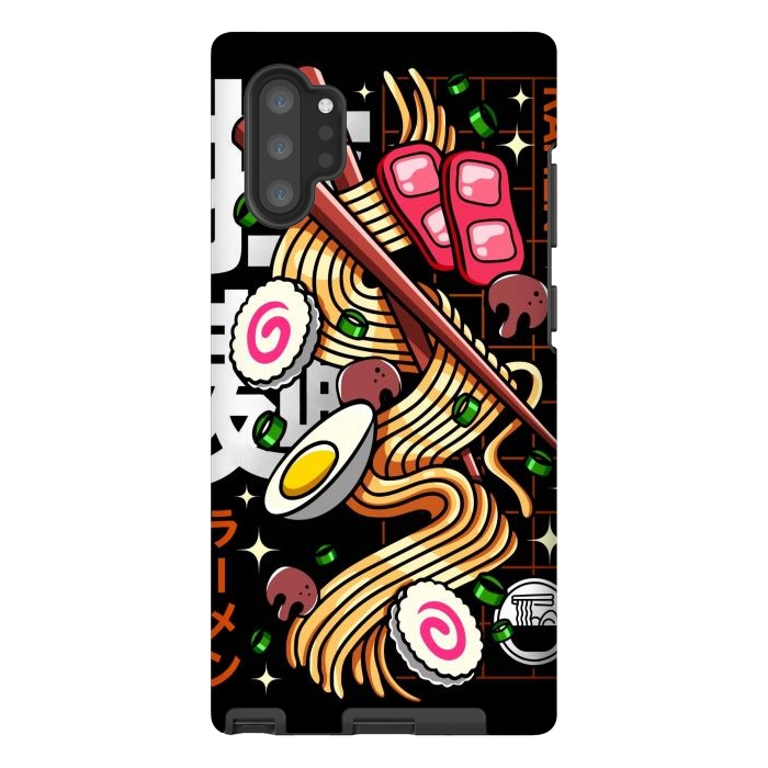 Galaxy Note 10 plus StrongFit Japanese Ramen Noodles by LM2Kone