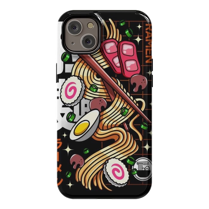 iPhone 14 Plus StrongFit Japanese Ramen Noodles by LM2Kone