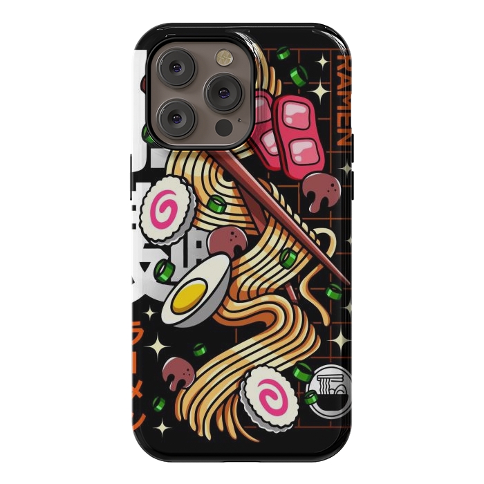 iPhone 14 Pro max StrongFit Japanese Ramen Noodles by LM2Kone