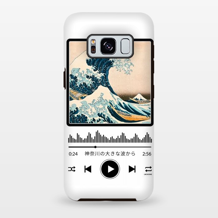 Galaxy S8 plus StrongFit Soundtrack - Great Wave off Kanagawa by LM2Kone