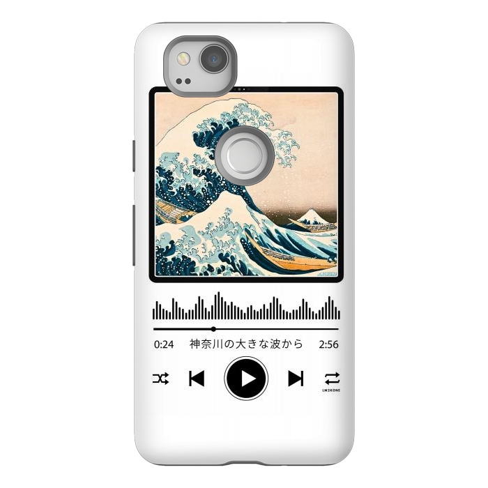 Pixel 2 StrongFit Soundtrack - Great Wave off Kanagawa by LM2Kone