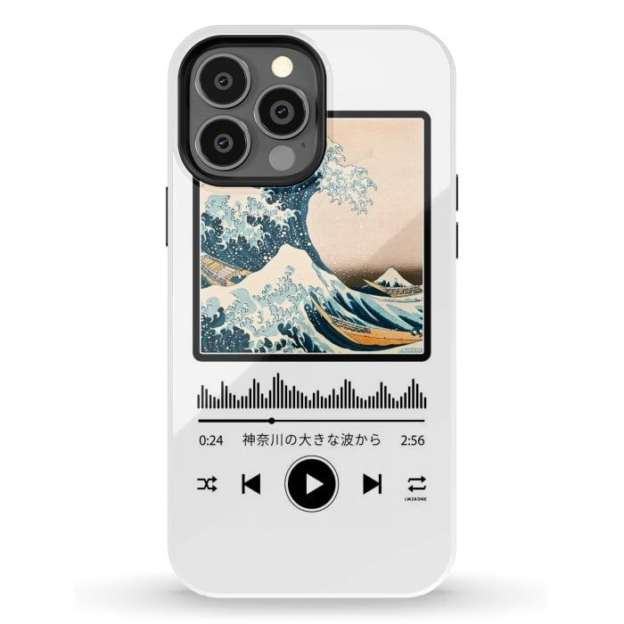 iPhone 13 Pro Max StrongFit Soundtrack - Great Wave off Kanagawa by LM2Kone