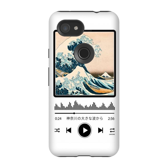 Pixel 3A StrongFit Soundtrack - Great Wave off Kanagawa by LM2Kone