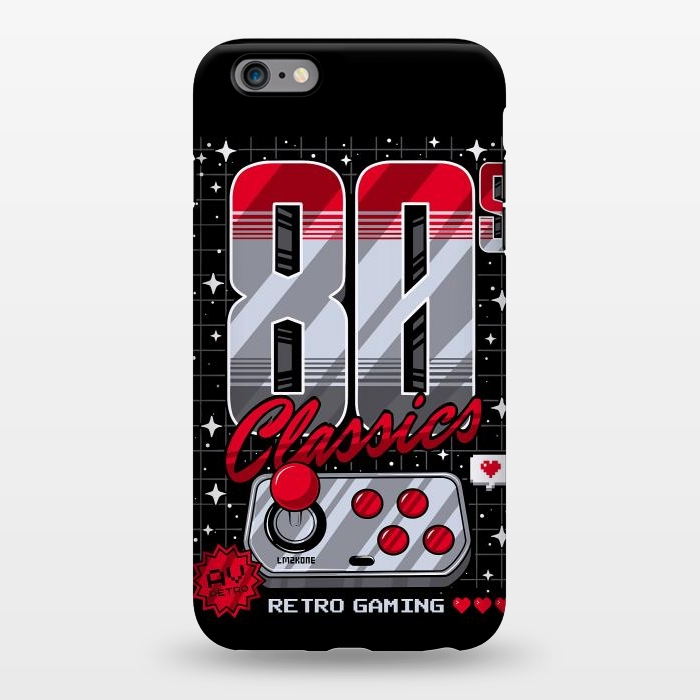 iPhone 6/6s plus StrongFit 80s Classics Retro Gaming by LM2Kone