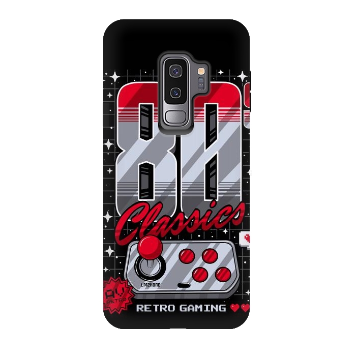 Galaxy S9 plus StrongFit 80s Classics Retro Gaming by LM2Kone