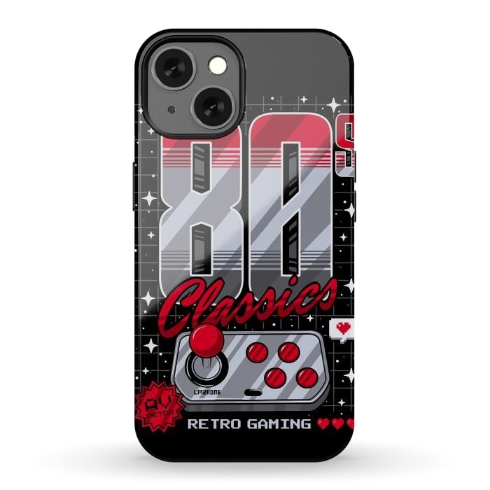 iPhone 13 StrongFit 80s Classics Retro Gaming by LM2Kone
