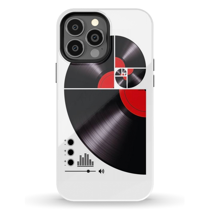 iPhone 13 Pro Max StrongFit Fibonacci Spiral Vinyl by LM2Kone