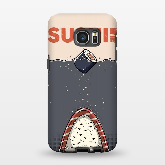 Galaxy S7 EDGE StrongFit SUSHI Shark by LM2Kone