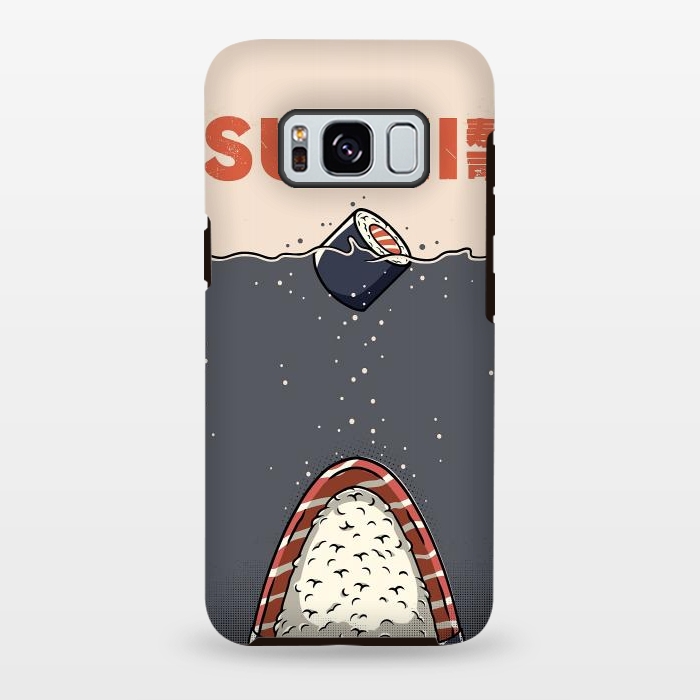 Galaxy S8 plus StrongFit SUSHI Shark by LM2Kone