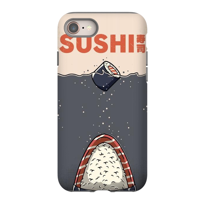 iPhone 8 StrongFit SUSHI Shark by LM2Kone