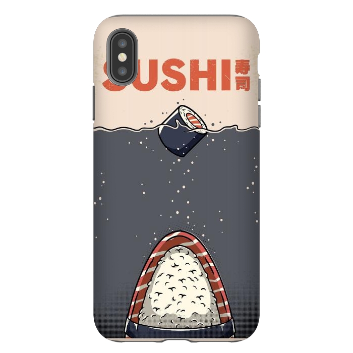 iPhone Xs Max StrongFit SUSHI Shark by LM2Kone