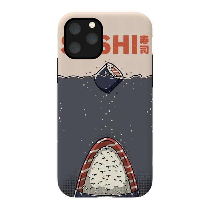 iPhone 11 Pro StrongFit SUSHI Shark by LM2Kone