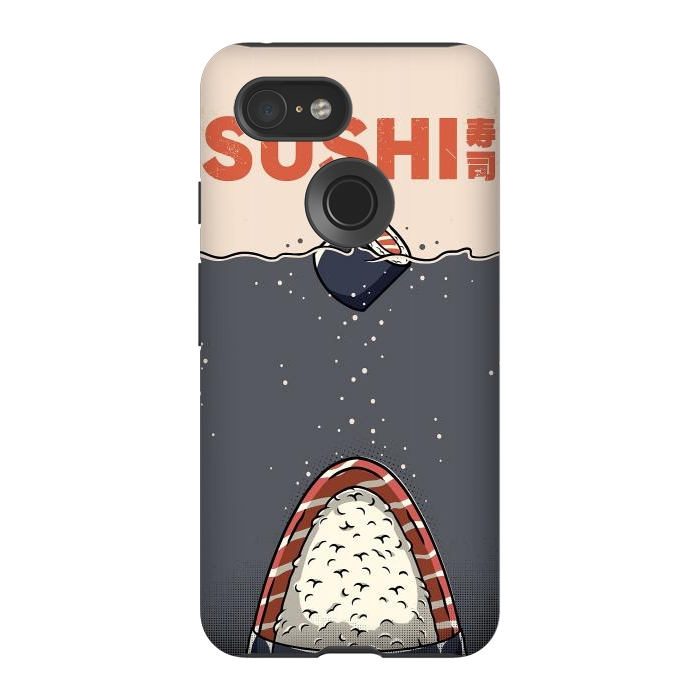 Pixel 3 StrongFit SUSHI Shark by LM2Kone
