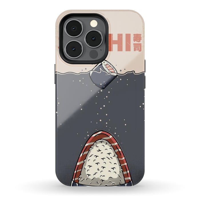 iPhone 13 pro StrongFit SUSHI Shark by LM2Kone