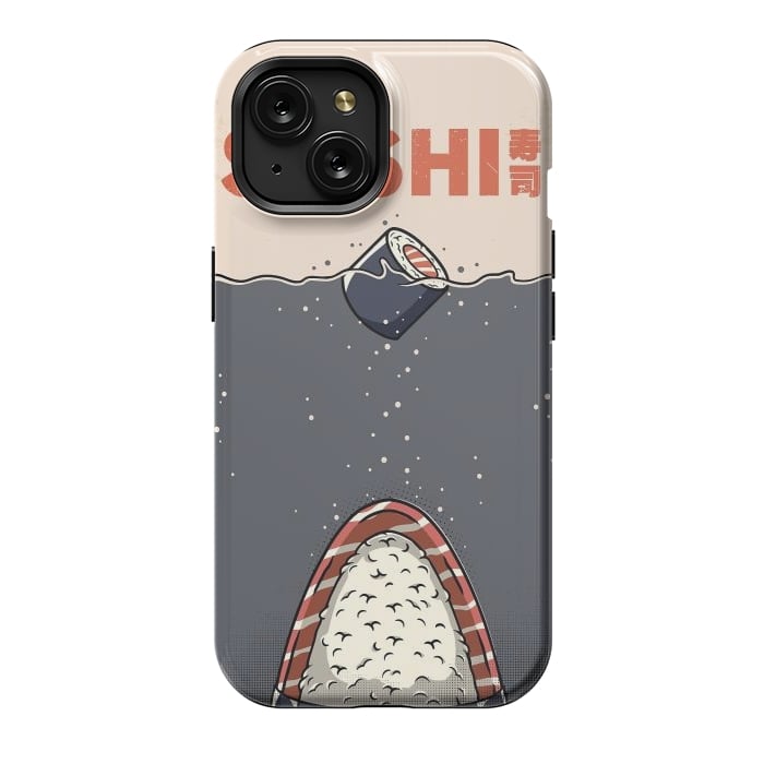 iPhone 15 StrongFit SUSHI Shark by LM2Kone