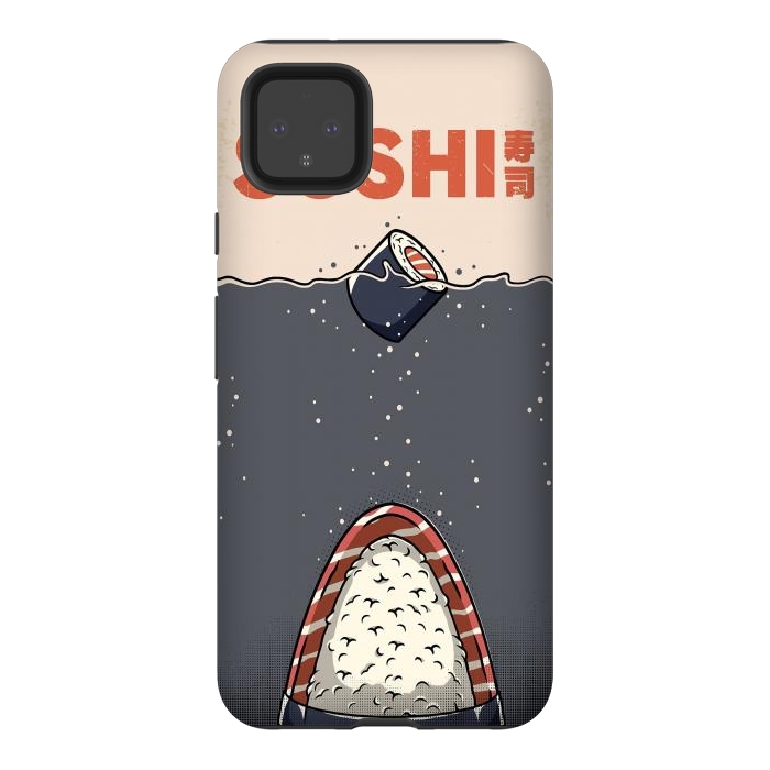 Pixel 4XL StrongFit SUSHI Shark by LM2Kone
