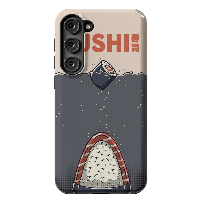 Galaxy S23 Plus StrongFit SUSHI Shark by LM2Kone