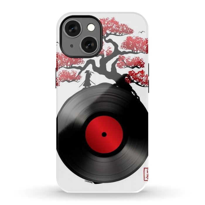 iPhone 13 StrongFit Japanese Music Vinyl by LM2Kone