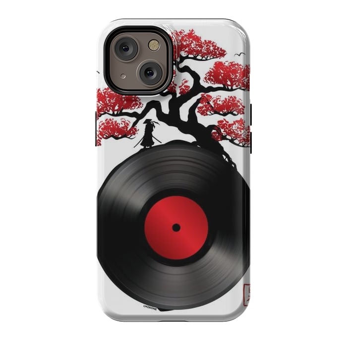 iPhone 14 StrongFit Japanese Music Vinyl by LM2Kone
