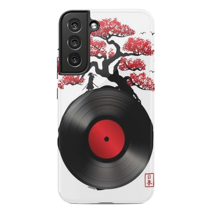 Galaxy S22 plus StrongFit Japanese Music Vinyl by LM2Kone