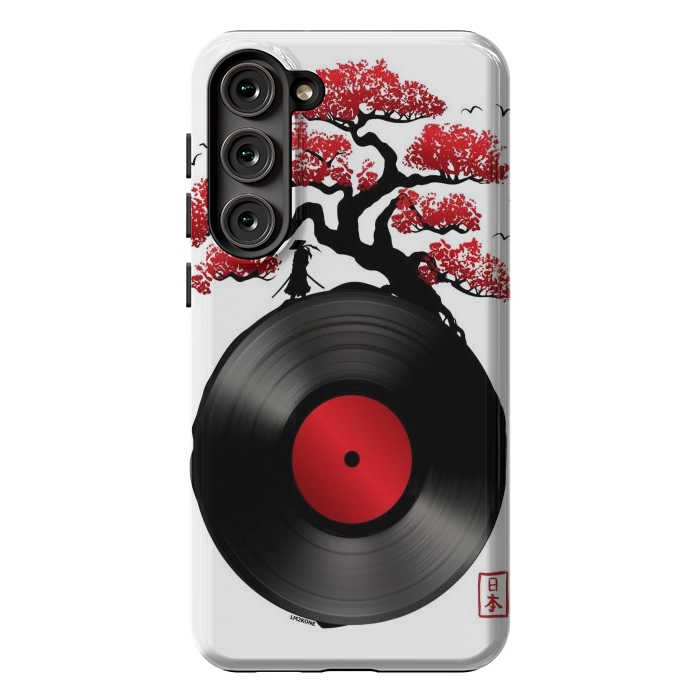 Galaxy S23 Plus StrongFit Japanese Music Vinyl by LM2Kone