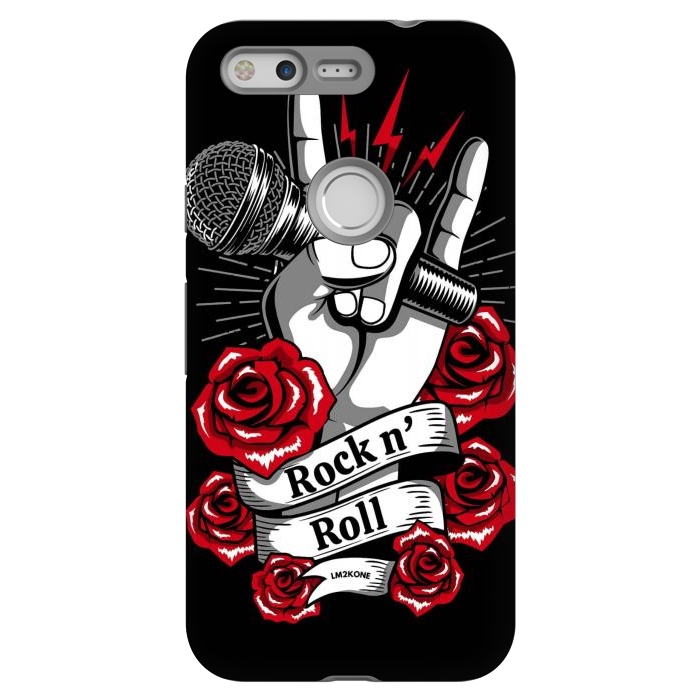 Pixel StrongFit Rock N Roll - Metal Roses by LM2Kone