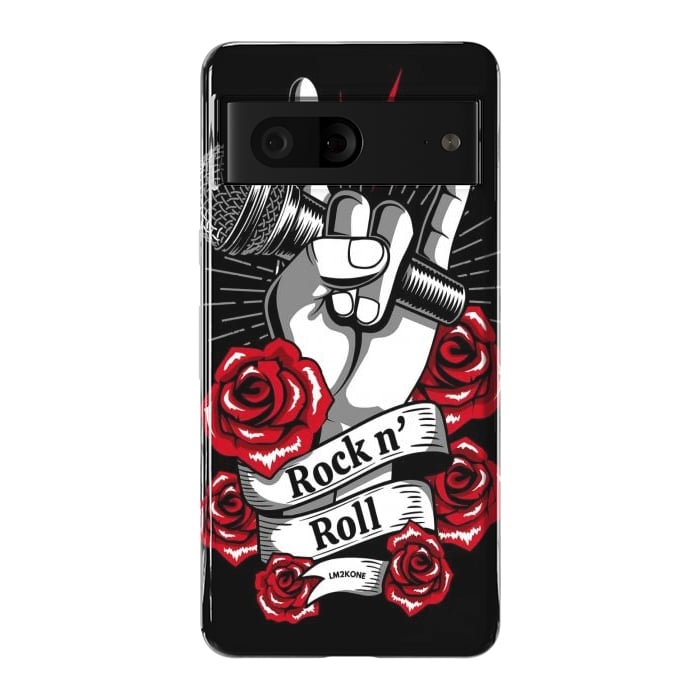 Pixel 7 StrongFit Rock N Roll - Metal Roses by LM2Kone