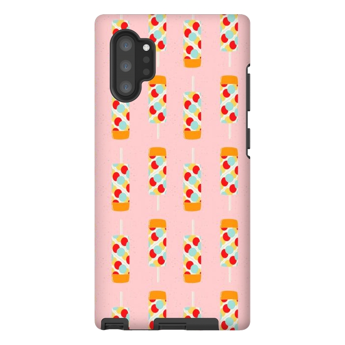 Galaxy Note 10 plus StrongFit Ice Cream Push Pops by Tiny Thistle Studio