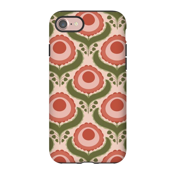 iPhone 7 StrongFit Geometric Floral by Tiny Thistle Studio