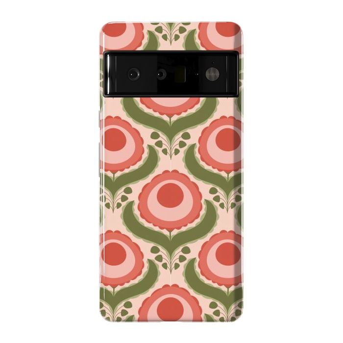 Pixel 6 Pro StrongFit Geometric Floral by Tiny Thistle Studio
