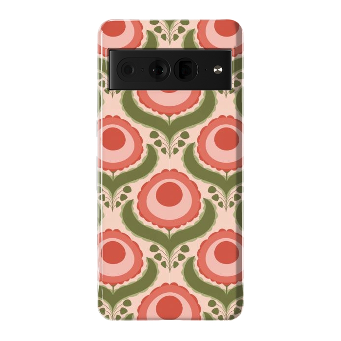 Pixel 7 Pro StrongFit Geometric Floral by Tiny Thistle Studio