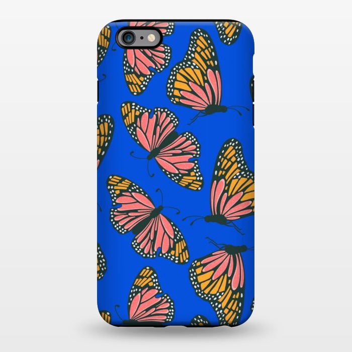 iPhone 6/6s plus StrongFit Bright Butterflies by Tiny Thistle Studio