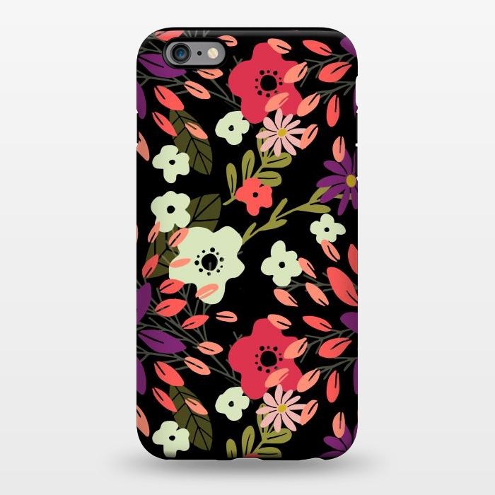 iPhone 6/6s plus StrongFit Bright Floral by Tiny Thistle Studio