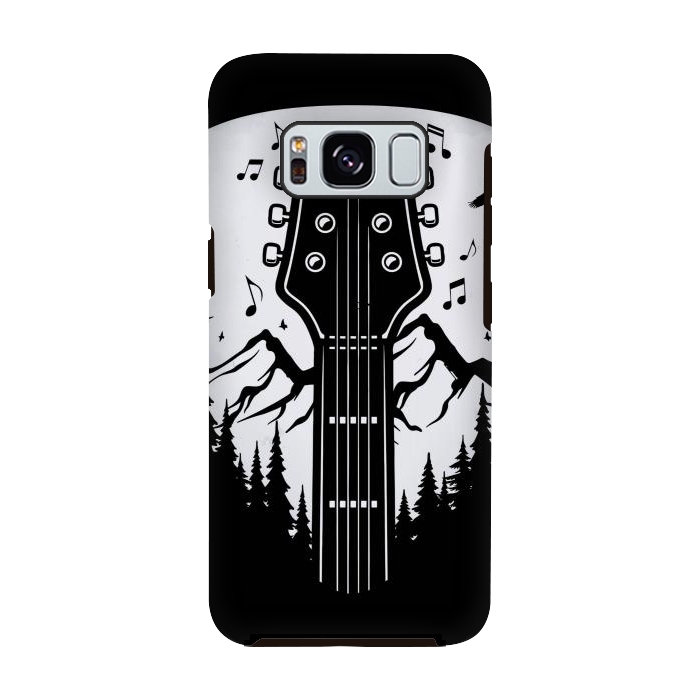 Galaxy S8 StrongFit Forest Guitar Pick by LM2Kone