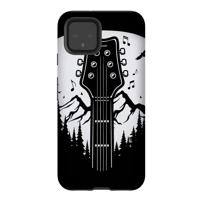 Pixel 4 StrongFit Forest Guitar Pick by LM2Kone