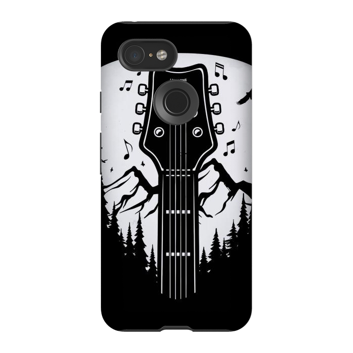 Pixel 3 StrongFit Forest Guitar Pick by LM2Kone