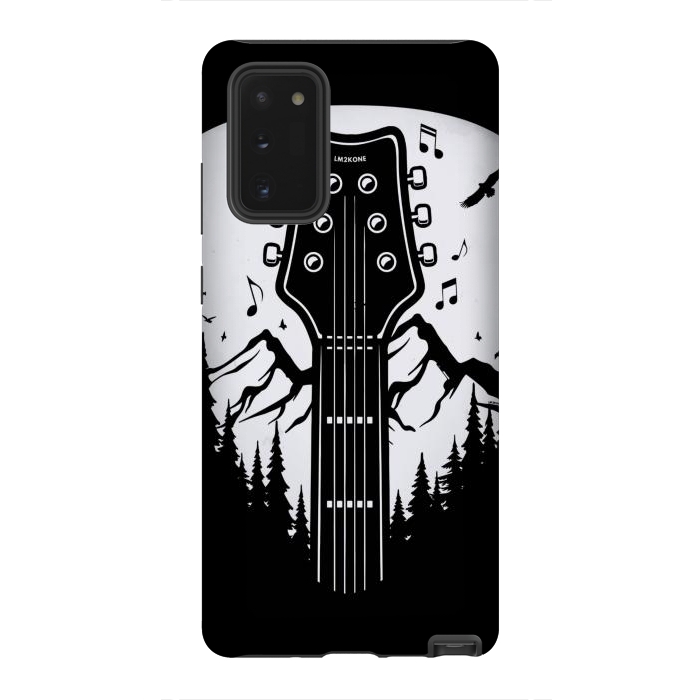 Galaxy Note 20 StrongFit Forest Guitar Pick by LM2Kone