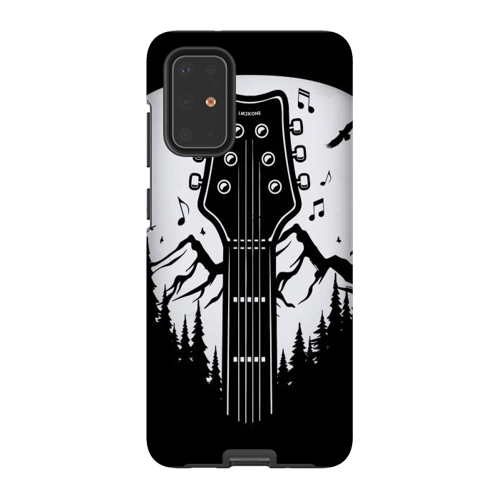 Galaxy S20 Plus StrongFit Forest Guitar Pick by LM2Kone