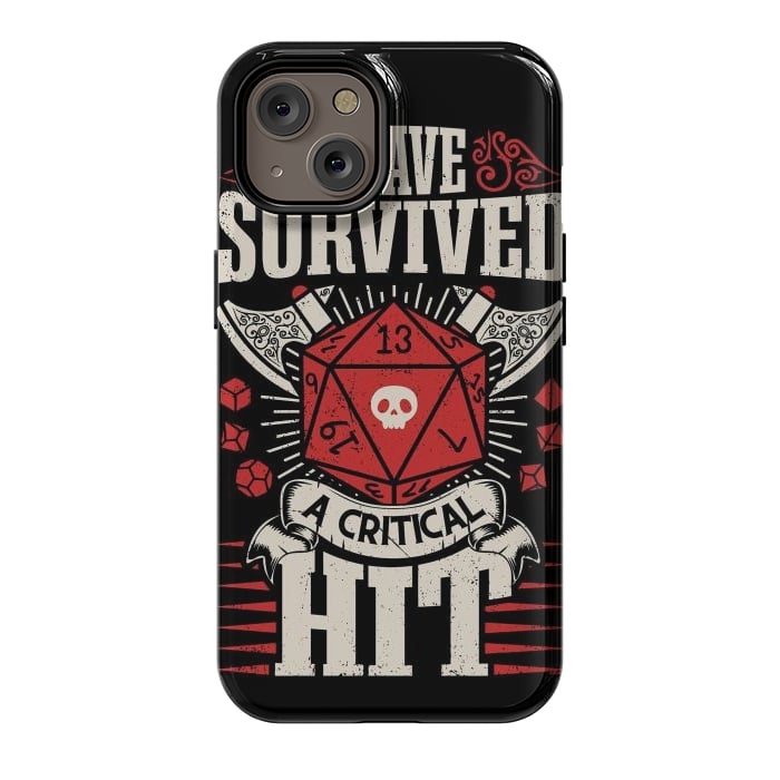 iPhone 14 StrongFit I have survived a critical Hit - RPG by LM2Kone