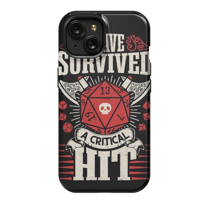 iPhone 15 StrongFit I have survived a critical Hit - RPG by LM2Kone