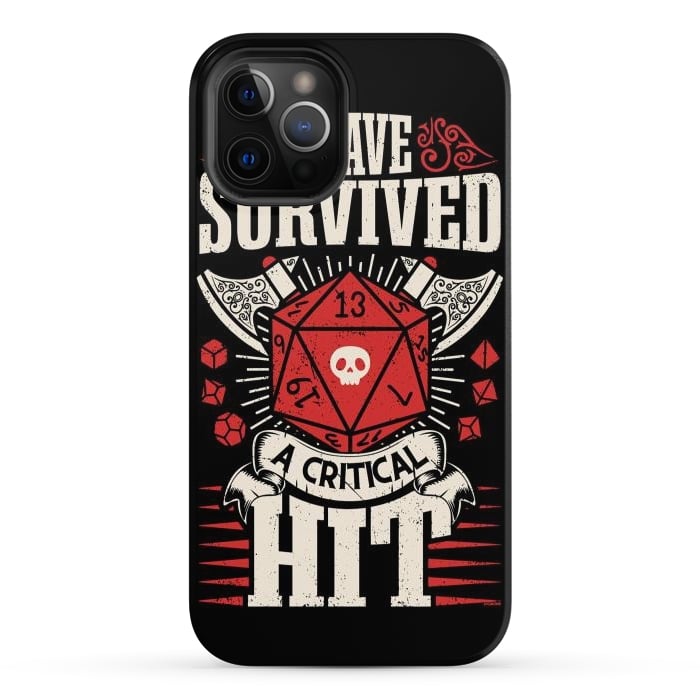 iPhone 12 Pro Max StrongFit I have survived a critical Hit - RPG by LM2Kone
