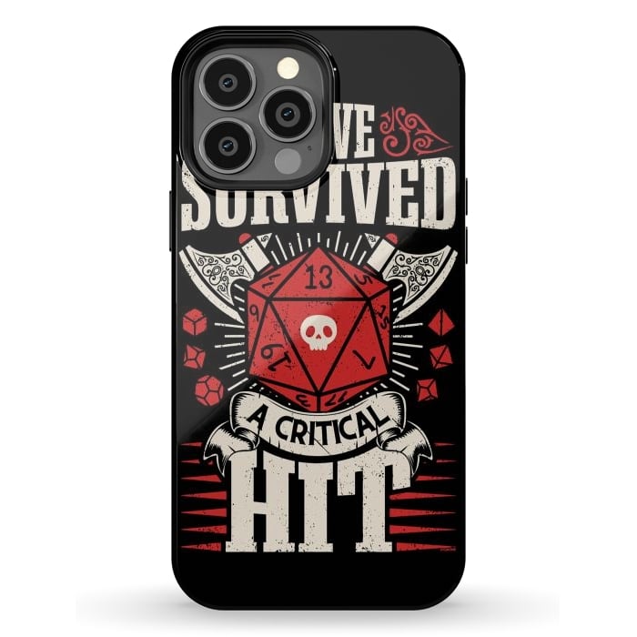 iPhone 13 Pro Max StrongFit I have survived a critical Hit - RPG by LM2Kone